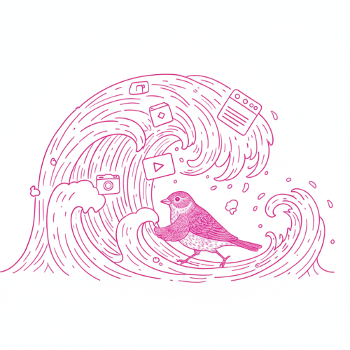 Zu klein, um den Weg zu sehen